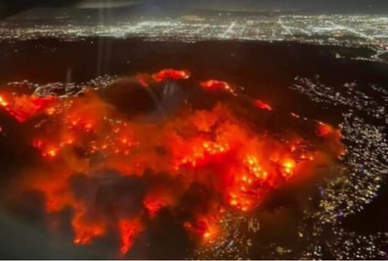 Kebakaran Los Angeles Tak Terbendung, Pasokan Air untuk Pemadaman Menipis. Foto (Ist)