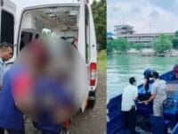 Kolase tangkapan layar korban penembakan lima Warga Negara Indonesia (WNI) di Selangor Malaysia yang menewaskan satu orang. Dok.ist