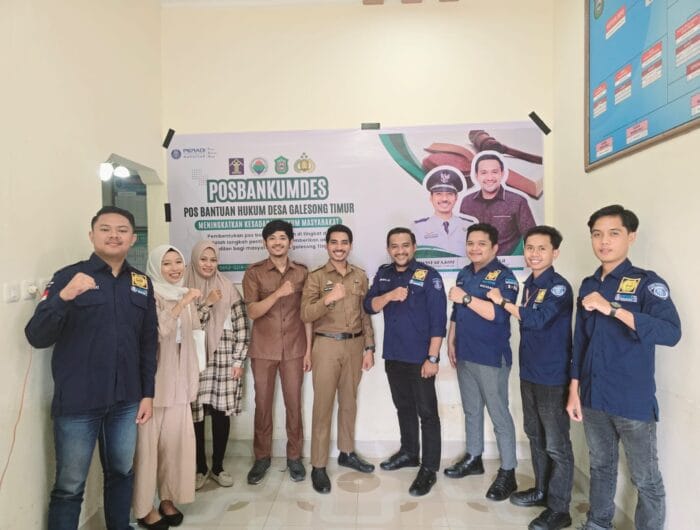 Desa Galesong Timur, Kabupaten Takalar, baru-baru ini membentuk Posbankumdes (Pos Bantuan Hukum untuk Masyarakat Desa)