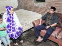 Direktur Umum Perumda Tirta Jeneberang (PDAM) Gowa, Khaerul Aco, tak mau ketinggalan dalam mendukung program 100 hari kerja Bupati dan Wakil Bupati Gowa, Husniah Talenrang-Darmawangsyah Muin.