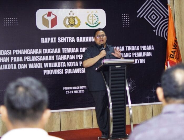 Bawaslu RI menemukan pergerakan massa di PSU Kota Palopo.