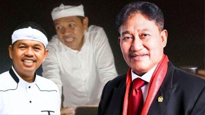 Andi Muawiyah Ramli alias Amure dan Dedi Mulyadi Gubernur "lambe turah" di Jawa Barat.