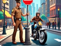 Polisi lalu lintas di Gowa