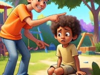 ajak adik jadi pengemis