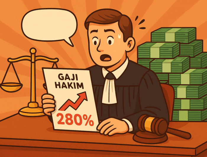 Ilustrusi gaji hakim