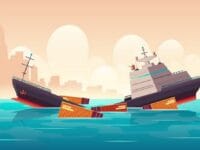 Ilustrasi: kapal tenggelam
