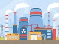 Ilustrasi: pembangkit listrik tenaga nuklir