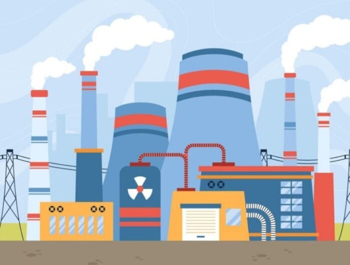 Ilustrasi: pembangkit listrik tenaga nuklir
