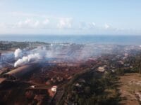 Kualitas udara di kawasan Industri Bantaeng (KIBA). Dampak asap di Bantaeng juga disebut telah dirasakan warga Bulukumba.