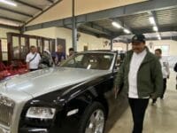 Mobil Rolls Royce yang telah laku melalui lelang senilai Rp2,5 miliar.