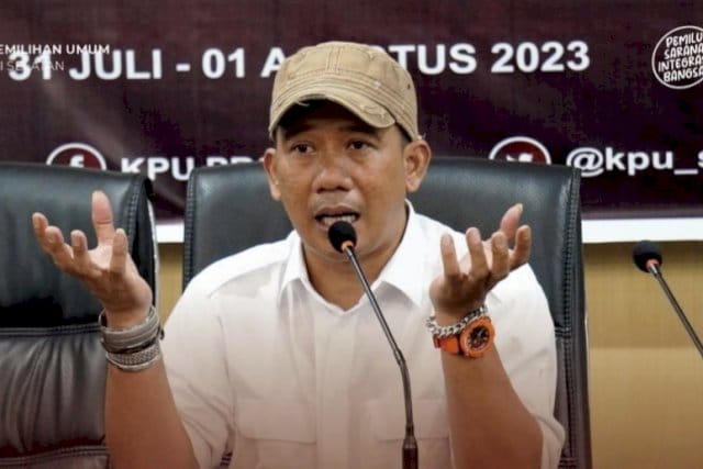 Komisioner KPU Sulsel, Romy Harminto