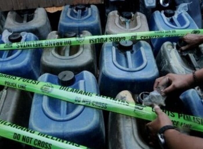 Ilustrasi: solar selundupan