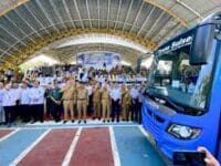 Trans Sulsel mulai dioperasikan untuk empat wilayah di sekitar Makassar.