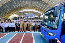 Trans Sulsel mulai dioperasikan untuk empat wilayah di sekitar Makassar.