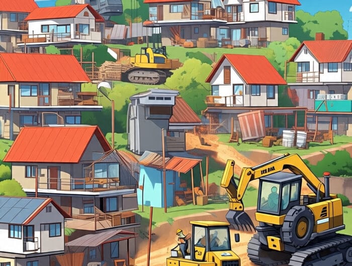 Ilustrasi rumah digusur