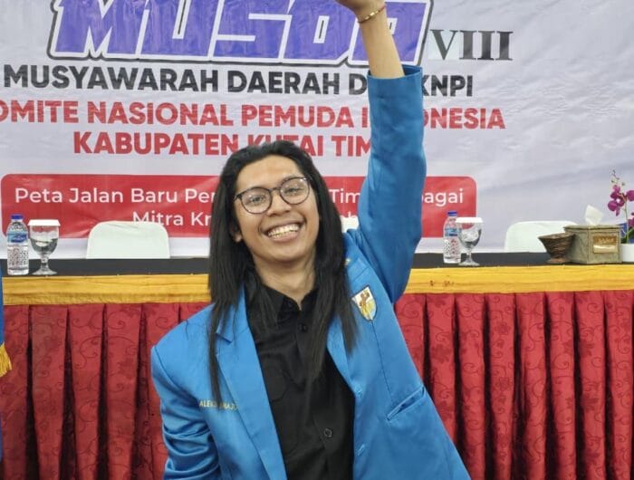 Ketua KNPI Kutai Timur terpilih, Andi Zulfian N