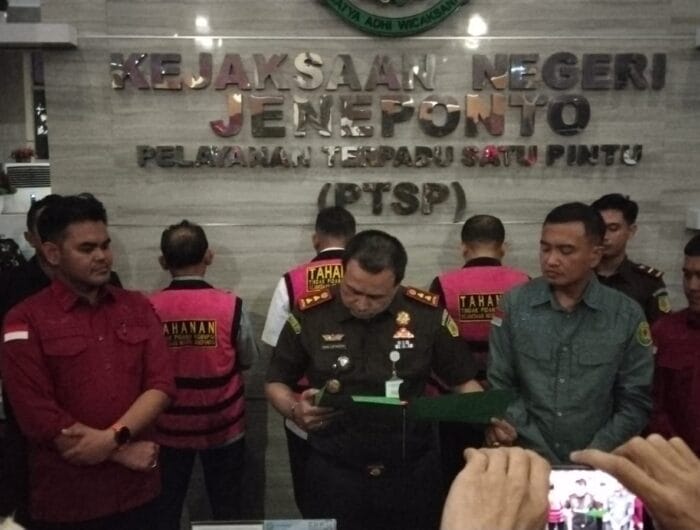 Korupsi Penggandaan Soal ujian dinas pendidikan jeneponto