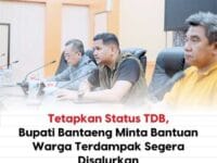 Potongan gambar rilis Pemkab Bantaeng terkait status Tanggap Darurat Bencana (TDB) yang dkeluarkan Pemkab Bantaeng.