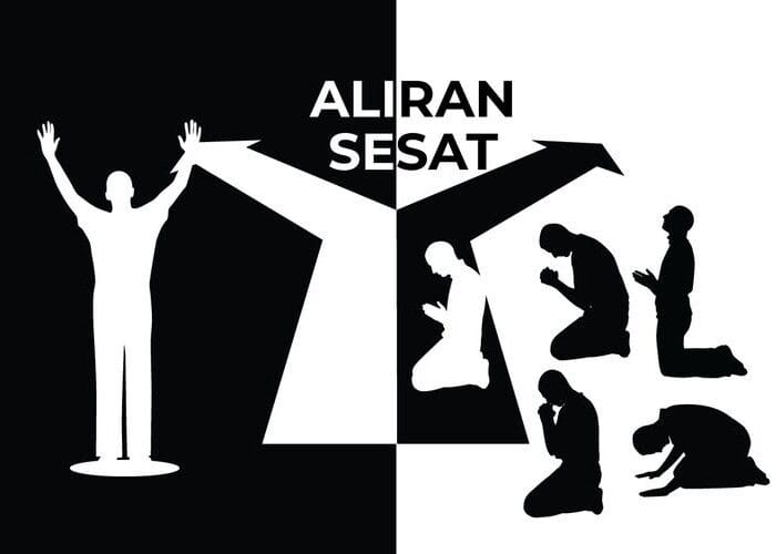 Ilustrasi: aliran sesat