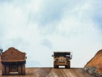 Kendaraan tambang di PT Vale, tahun depan PT Vale akan melaksanakan sejumlah proyek staregis untuk nikel.