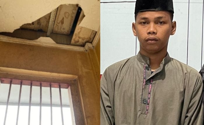 Narapidana kasus curanmor yang kabur dari Lapas Sinjai.