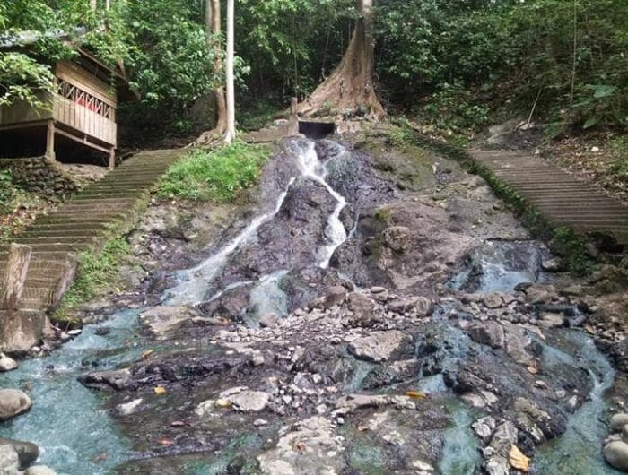 ARKEOLOGI. Permandian air panas di Lejja, Kabupaten Soppeng.