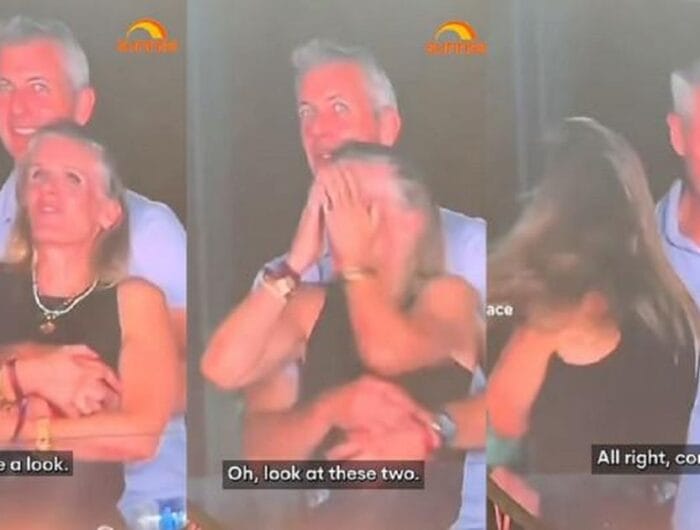 PSIKOLOGIS. Viral momen romantis tersorot kamera di konser Coldplay.