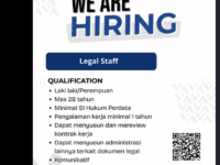 Lowongan kerja PT Tuju Wali-wali