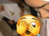 Cuplikan gambar Video Syur 1 vs 7 kendari yang beredar di media sosial.