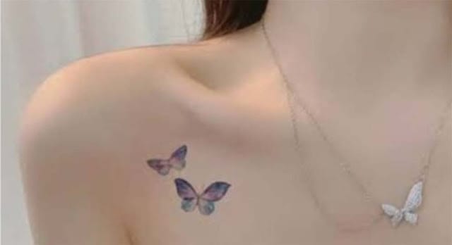 Viral video syur perempuan bertatto kupu-kupu berdurasi 6 menit.
