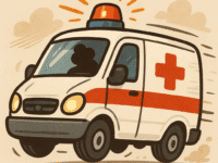 Ilustrasi: Ambulans amergency