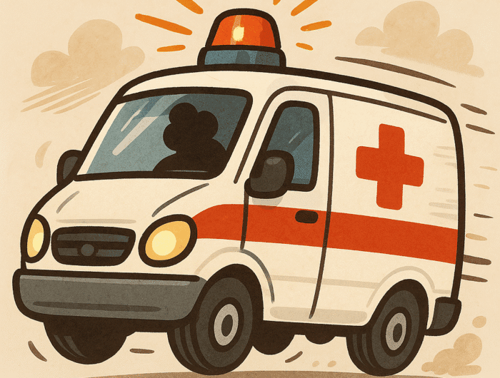 Ilustrasi: Ambulans amergency