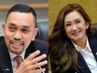 anggota DPR RI, Ahmad Sahroni dan Nafa Urbach dari partai Nasdem kini diberhentikan dari jabatannya sebagai anggota DPR RI.