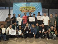 PRO PLAYER. Tim Esports Gowa setelah melalui proses seleksi yang digelar ESI Kabupaten Gowa di RTH Lapangan Syech Yusuf, Minggu, 17 Agustus 2025.