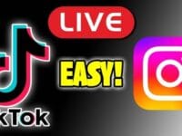 Fitur live Tiktok dan Instagram