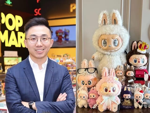 Bos boneka Labubu, Wang Ning yang menjadi kaya raya berkat Labubu.