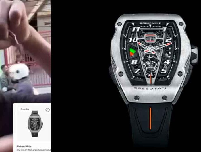 Jam tangan Ricard Mille limited edition milih Sahroni yang dijarah akhirnya dikembalikan.
