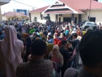 PADAT. Aktivitas pelayanan SKCK yang padat di Polres Bulukumba.