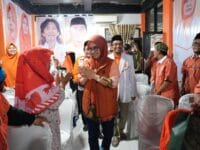 Bupati Gowa, Sitti Husniah Talenrang saat menghadiri Musda VI PKS Gowa, Minggu, 07 September 2025.