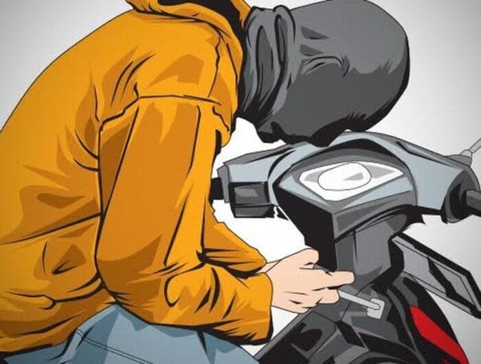Ilustrasi: Pencurian sepeda motor