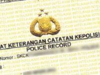 Ilustrasi: SKCK Palsu