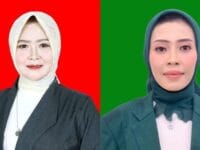 Kolase Foto dua anggota DPRD Takalar yang menjadi tersangka kasus penipuan.