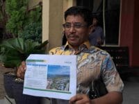 Kuasa Hukum PT Hadji Kalla saat mendatangi Mapolda Sulsel usai melaporkan PT GMTD Tbk dugaan penipuan dan penggelapan