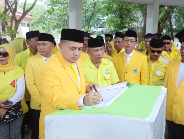 Munafri Pimpin Ziarah dan Tabur Bunga Peringati HUT Golkar ke-61 di TMP Panaikang