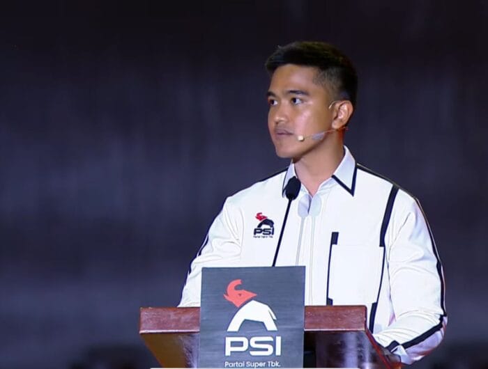 Ketua umum PSI, Kaesang Pangarep