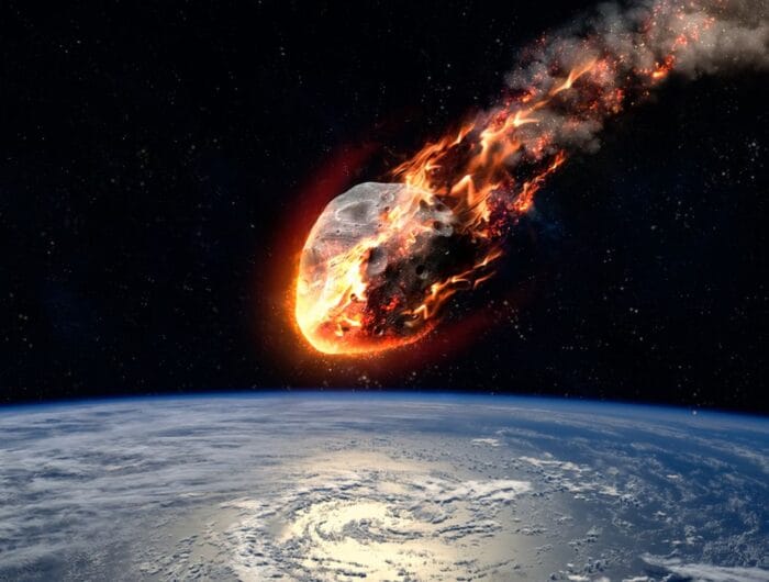 ilustrasi: meteor jatuh