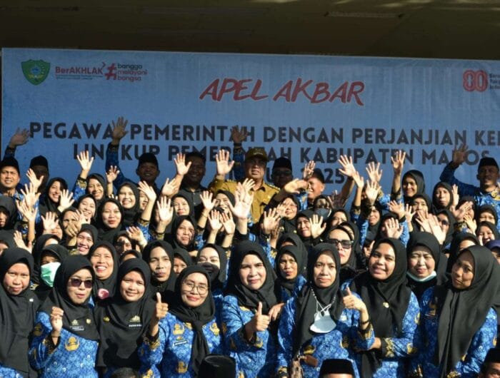 SEPARUH. PPPK Paruh Waktu di Kabupaten Maros tetap akan mendapatkan gaji pada 2026 mendatang. Pemerintah menganggarkan Rp44 miliar untuk gaji mereka.