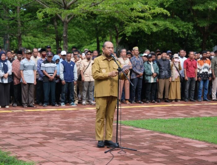 GRATIS. Pemerintah Kabupaten Gowa mulai menyalurkan bantuan benih gratis.