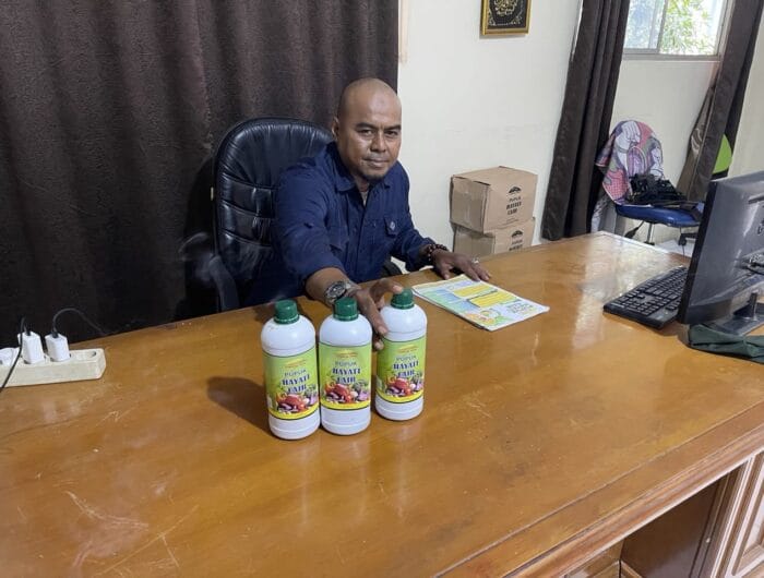 MD FARM. Salah satu produk pertanian pupuk hayati yang dikembangkan MD Farm.