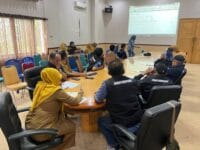 PENGUPAHAN. Rapat dewan pengupahan membahas UMK Kabupaten Pangkep.